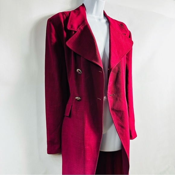 Lily & Taylor Jackets & Blazers - Vintage Lily & Taylor New York & Paris Women’s Sz 14 Pink Trench Coat